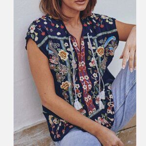 Johnny Was Talon Blouse